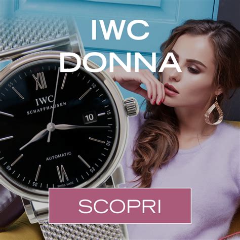 iwc donna orologi|orologi svizzeri iwc.